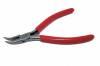 Curved Chain Nose Pliers <br> Full-Sized 4-1/2 Length <br> 1.6mm Tips Smooth Jaws <br> Germany